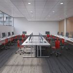 Jemini Rectangular Cantilever Desk 800x600x730mm White/White KF806172