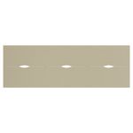 Jemini 6 Person Bench Desk 4800x1600x730mm Maple/White KF809548