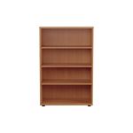 Jemini Wooden Bookcase 800x450x1200mm Beech KF810216