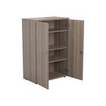 Jemini Wooden Cupboard 800x450x1200mm Grey Oak KF810247
