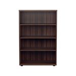 Jemini Wooden Bookcase 800x450x1600mm Dark Walnut KF810506