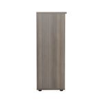 Jemini Wooden Bookcase 800x450x1600mm Grey Oak KF810513