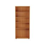 Jemini Wooden Bookcase 800x450x1800mm Beech KF810551