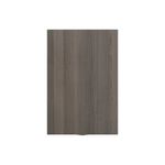 Jemini Essentials 3 Drawer Desk High Pedestal 404x600x730mm Grey Oak KF81088