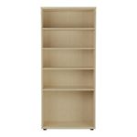 Jemini Wooden Bookcase 800x450x1800mm Maple KF811008