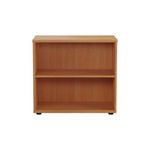 Jemini Wooden Bookcase 800x450x730mm Beech KF811206