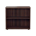 Jemini Wooden Bookcase 800x450x730mm Dark Walnut KF811329