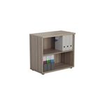 Jemini Wooden Bookcase 800x450x730mm Grey Oak KF811336