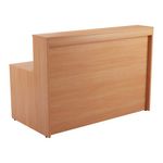Jemini Reception Unit 1400x800x740mm Beech KF816265