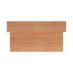Jemini Reception Unit 1600x800x740mm Beech/White KF816387