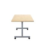 Jemini Tilting Table 1600x700x730mm Maple/Silver KF816504