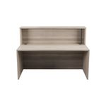 Jemini Reception Unit 1400x800x740mm Grey Oak KF818207
