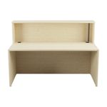 Jemini Reception Unit with Extension 1400x800x740mm Maple KF818275