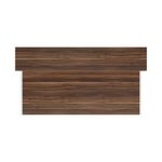 Jemini Reception Unit 1400x800x740mm Dark Walnut/White KF818368