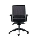 Cappela Nuevo Mesh Chair with Seat Slide and Height Adjustable Arms Black KF81906