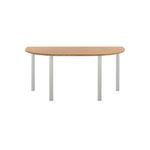 Jemini Semi Circular Multipurpose Table 1600x800x730 Nova Oak KF819936