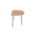 Jemini Semi Circular Multipurpose Table 1600x800x730 Nova Oak KF819936