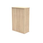 Polaris Bookcase 2 Shelf 800x400x1204mm Canadian Oak KF821056