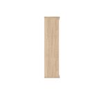 Polaris Bookcase 3 Shelf 800x400x1592mm Canadian Oak KF821066