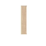 Polaris Bookcase 4 Shelf 800x400x1980mm Canadian Oak KF821076