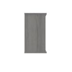 Polaris Bookcase 1 Shelf 800x400x730mm Alaskan Grey Oak KF821136