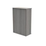 Polaris Bookcase 2 Shelf 800x400x1204mm Alaskan Grey Oak KF821156