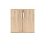 Polaris Cupboard Lockable 800x400x816mm Canadian Oak KF821246