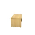 Avior Rectangular Executive Desk 1800x900x750mm Nova Oak KF821687