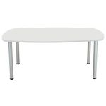 Jemini Boardroom Table Pole Leg 1800x1200x730mm White KF821922