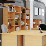 Serrion Premium Cupboard 750x400x1200mm Ellmau Beech KF822202