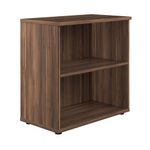 Jemini Bookcase 800x450x800mm Dark Walnut KF822301