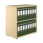 Jemini Bookcase 800x450x800mm Maple KF822325
