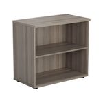 Jemini Wooden Bookcase 800x450x730mm Grey Oak KF822591