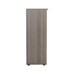 Jemini Wooden Bookcase 800x450x1200mm Grey Oak KF822861
