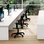 Jemini Medway High Mesh Back Operator Chair Adjustable Arms Charcoal KF822943