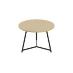 Jemini Trinity Low Table 600x600x435mm Maple/Black KF823391