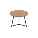 Jemini Trinity Low Table 600x600x435mm Nova Oak/Black KF823407