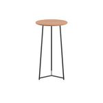 Jemini Trinity High Table 600x600x1110mm Beech/Black KF823490