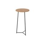 Jemini Trinity High Table 600x600x1110mm Nova Oak/Black KF823544