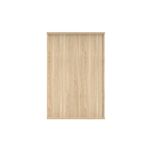 Astin Bookcase 2 Shelves 800x400x1204mm Canadian Oak KF823759