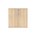Astin 2 Door Cupboard Lockable 800x400x816mm Canadian Oak KF823940