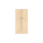 Astin 2 Door Cupboard Lockable 800x400x1592mm Canadian Oak KF823964