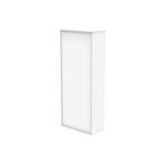 Astin 2 Door Cupboard Lockable 800x400x1980mm Arctic White KF824022