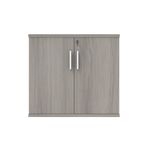 Astin 2 Door Cupboard Lockable 800x400x730mm Alaskan Grey Oak KF824039