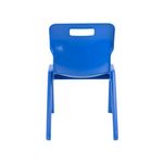 Titan One Piece Classroom Chair 432x408x690mm Blue (Pack of 30) KF838739