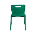 Titan One Piece Classroom Chair 432x408x690mm Green (Pack of 30) KF838740