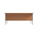 Serrion Rectangular 2 Drawer Pedestal 4 Leg Desk 1800x750x730mm Beech KF838790