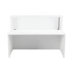 Jemini Reception Unit 1600x800x740mm White KF839534