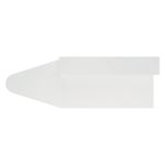 Jemini Reception Unit with Extension 1600x800x740mm White KF839540