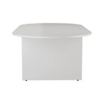 Jemini Meeting Table 2400x1200x730mm White KF840159